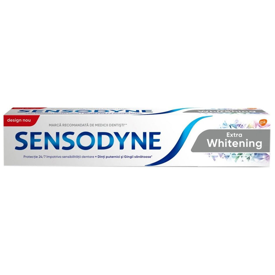 Pasta de dinti Sensodyne Extra Whitening, 100ml, Sensodyne