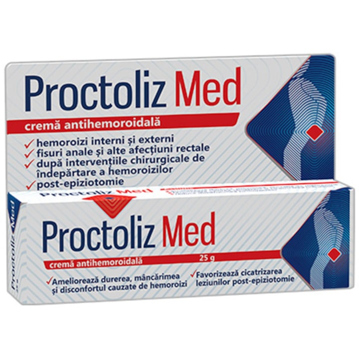 Proctoliz Med Crema Rectala, 25G