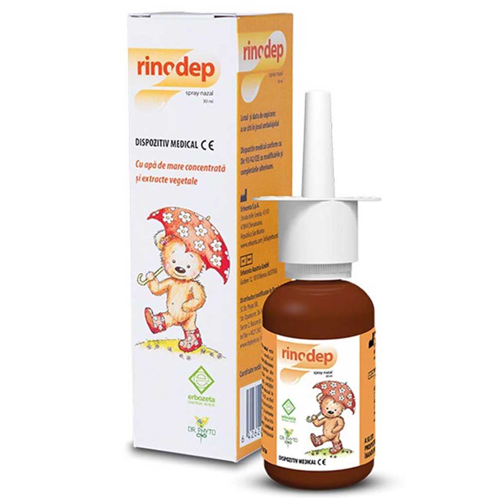 Spray nazal Rinodep Spray, 30ml, Dr. Phyto
