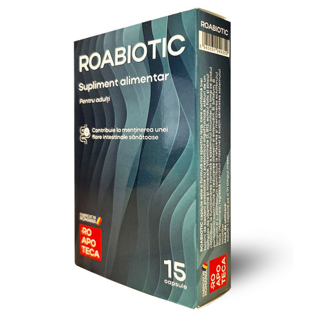 ROABIOTIC -  Formula avansata cu probiotice, prebiotice si vitamine pentru flora intestinala si imunitate