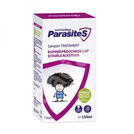 Santaderm Sampon Tratament Pentru Paduchi, 150ml