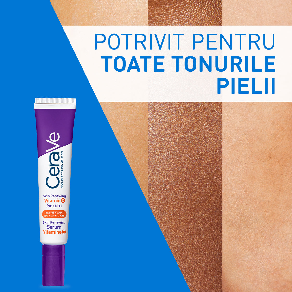 Serum cu vitamina C Skin Renewing, 30 ml, CeraVe