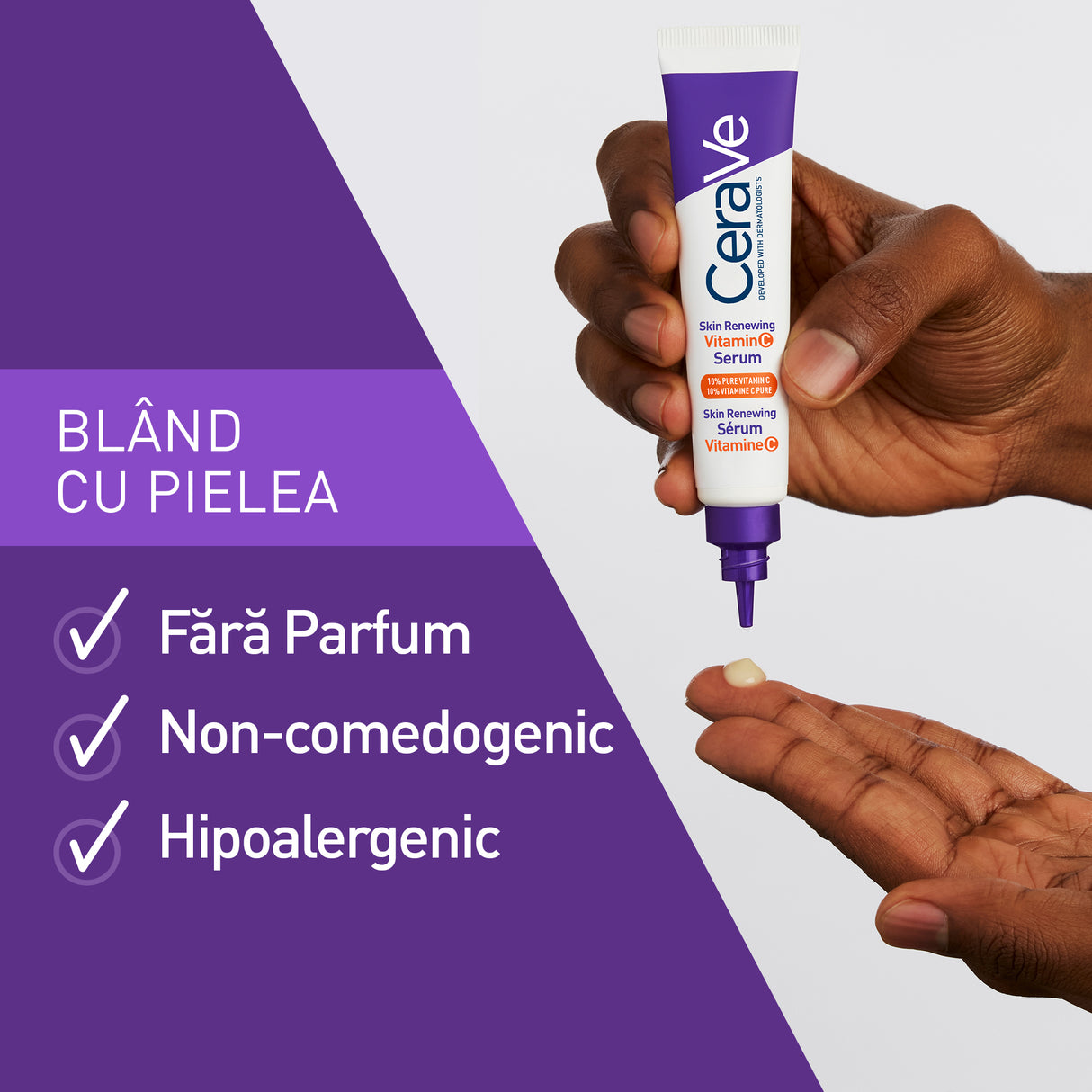 Serum cu vitamina C Skin Renewing, 30 ml, CeraVe