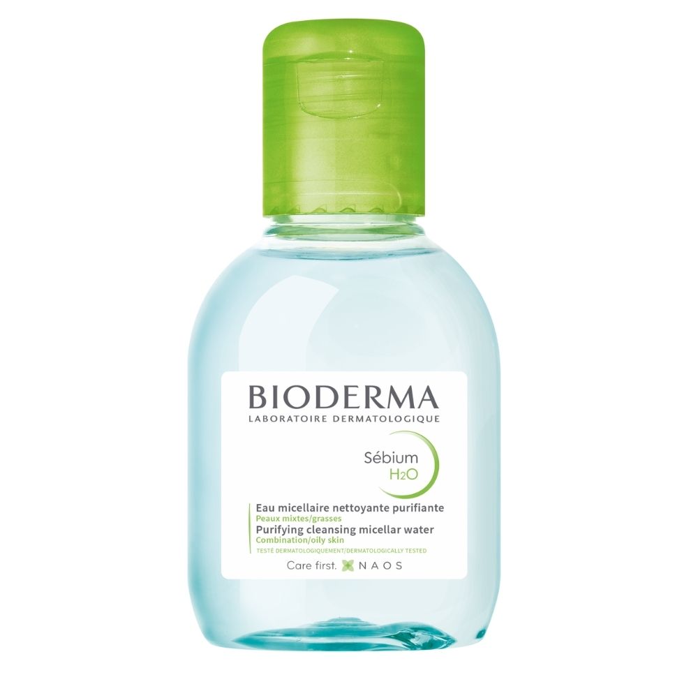 Solutie micelara ten mixt si gras H2O Sebium, 100ml, Bioderma