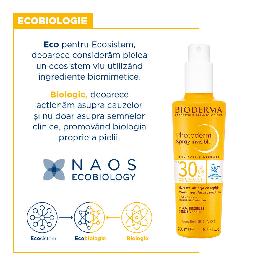 Fluid invizibil cu protectie solara SPF 50+ Photoderm Xdefense Tone 04, 40ml, Bioderma (Copy)