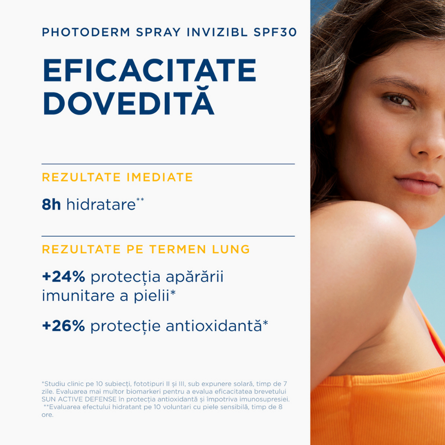 Fluid invizibil cu protectie solara SPF 50+ Photoderm Xdefense Tone 04, 40ml, Bioderma (Copy)