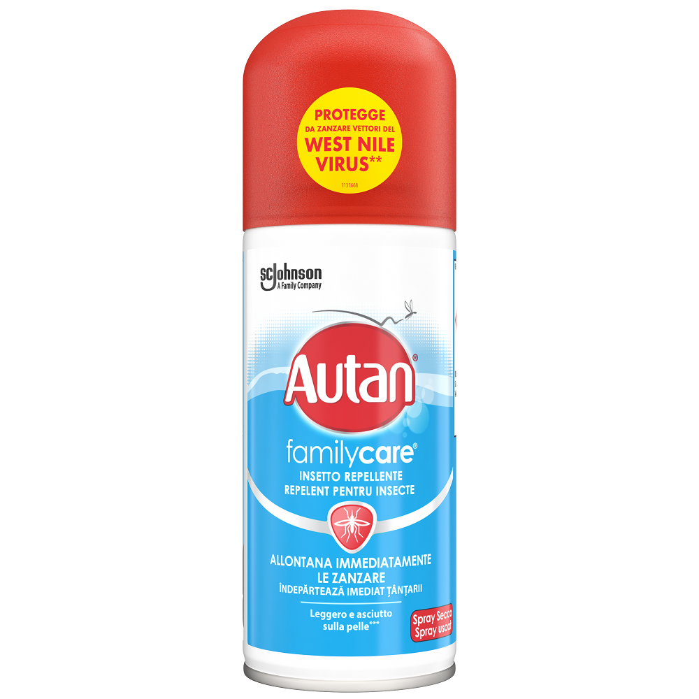 Spray impotriva tantarilor Family Care, 100ml, Autan