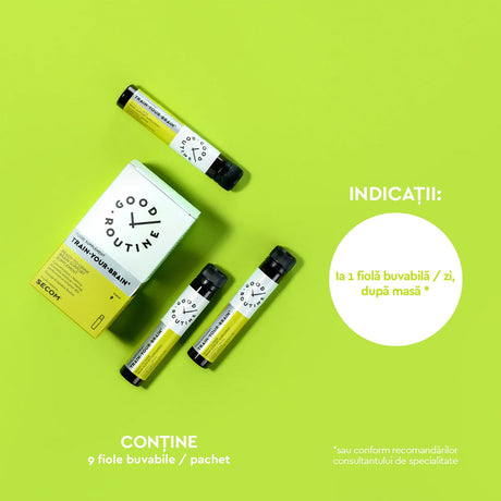 Train your brain, Good Routine, 9 x 25 ml