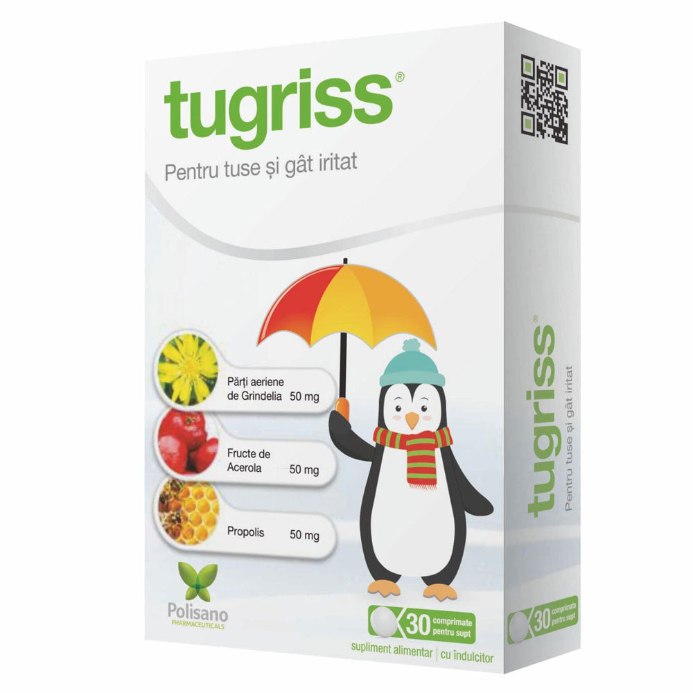 Tugriss, 30 comprimate, Polisano Pharmaceuticals