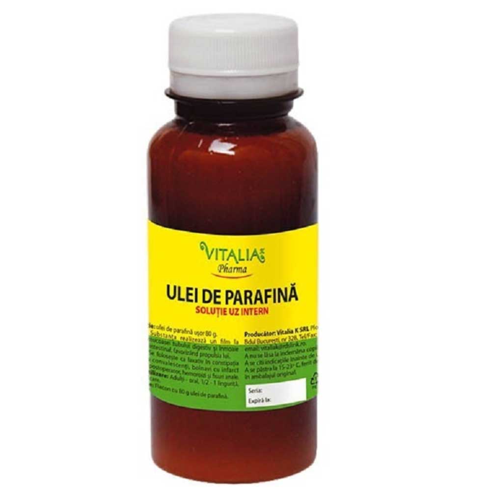 Ulei supliment Parafina, 80g, Vitalia Pharma