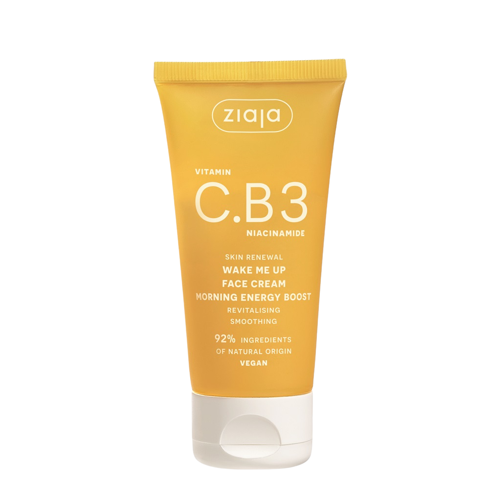 Crema de zi Wake Me Up Vitamin C.B3 Niacinamide, 50 ml, Ziaja